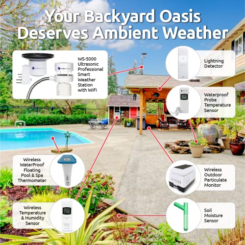 Ambient Weather WS5000 Ultrasonic Smart Weather Station Pricepulse