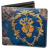 JINX World of Warcraft Alliance Bi-Fold Wallet (Multi-Color, One Size)