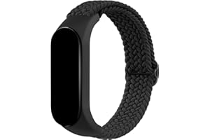 Wanme Bands for Xiaomi Mi Band 5/6 / 7 Strap Women Men, Soft Nylon Sport Strap Compatible with Amazfit Band 5 Replacement Bands Wristband Accessories