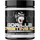 Gorilla Mind CON-CRĒT Creatine HCl W/Pepsin | 2.5g, Unflavored (100 Servings)