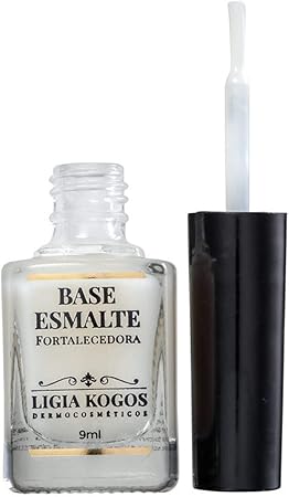Base Esmalte Fortalecedora para unhas fracas 9ml Ligia Kogos Dermocosméticos