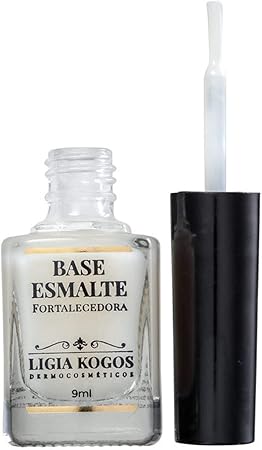 Base Esmalte Fortalecedora para unhas fracas 9ml Ligia Kogos Dermocosméticos 