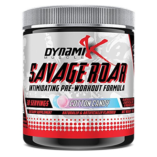 Savage Roar | Dynamik Muscle | Pre-Workout | Formulated By Kai Greene (Cotton Candy)