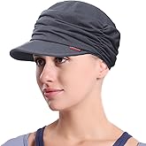 Epsoco Soft Chemo Headwear for Women Baseball Cap for Hair Loss Cancer Hat