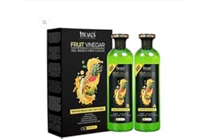 PRO. ADS Black Hair Color Gel with Fruit Vinegar | 10-Min Quick Hair Dye for Men & Women | Long-Lasting, Natural Look | No Dr