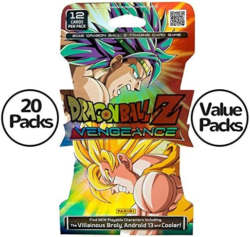 Dragon Ball Z: Vengeance 20 Booster Packs TCG English Card Game