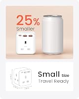 LENCENT 6-in-1 Cube Plug with 3 USB Fast Charge 20W PD QC 3.0 3250W view 6