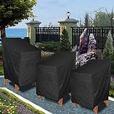 kuou Garden Chair Covers Outdoor Waterproof Stacking Chair 26x26x32x47 view 6