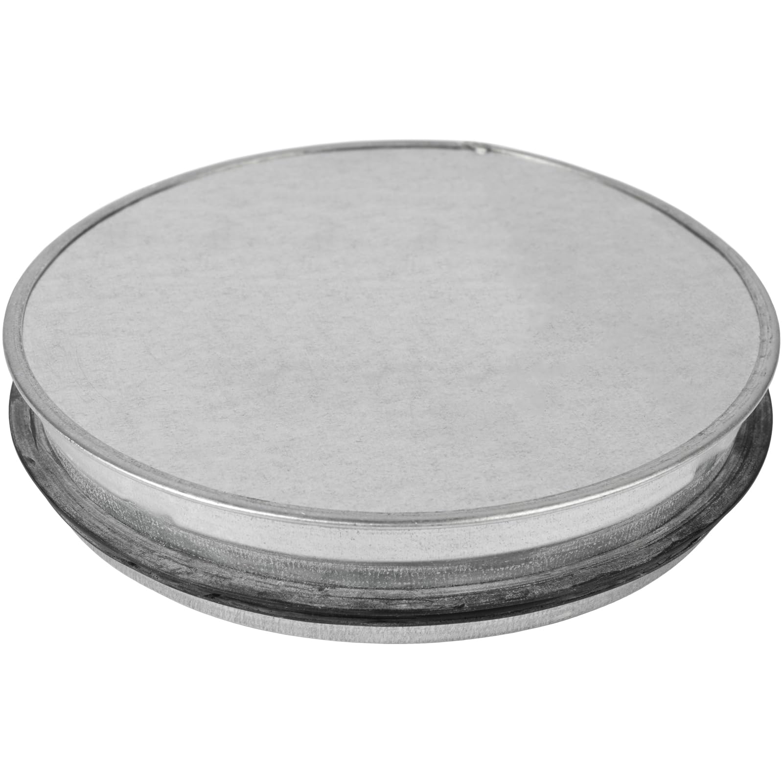 Photo 1 of 6" Inch Metal Tee Cap - Round Vent Cover - Indoor and Outdoor Pipe Cover - Dryer Vent Cover - Dryer Duct End Cap - Metal End Cap - Metal Plug -Round Metal Duct Cap