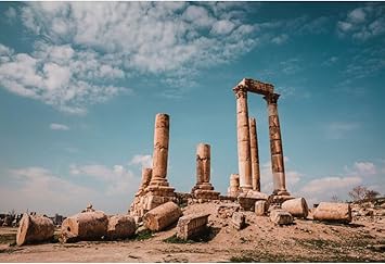 Amazon Com Dorcev 6x4ft Photography Background Temple Of Hercules Backdrop Wedding Ceremony Culture Ancient Ruins Temple Historical Building Landscape Wallpaper Adults Kids Portraits Photo Studio Props Camera Photo
