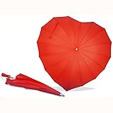 AoGV Forever Love Parasol Red Heart Shaped Girls