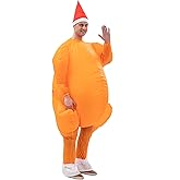 AOGOYO Inflatable Christmas Costume Blow up Xmas Costume Cosplay Party Halloween Christmas Suit Xmas Suit Jumpsuit