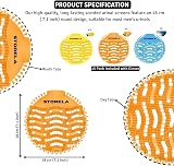 Storela Urinal Screen Deodorizer 15 Pack Splash Free Mats 16 Gloves view 2