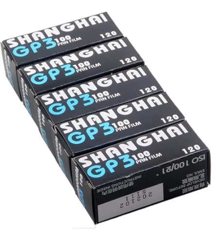 Película Fotográfica Fomapan Action 400 ISO - Blanco Y Negro, Formato 120, Pack De 5 Unidades, Fabricada En Europa