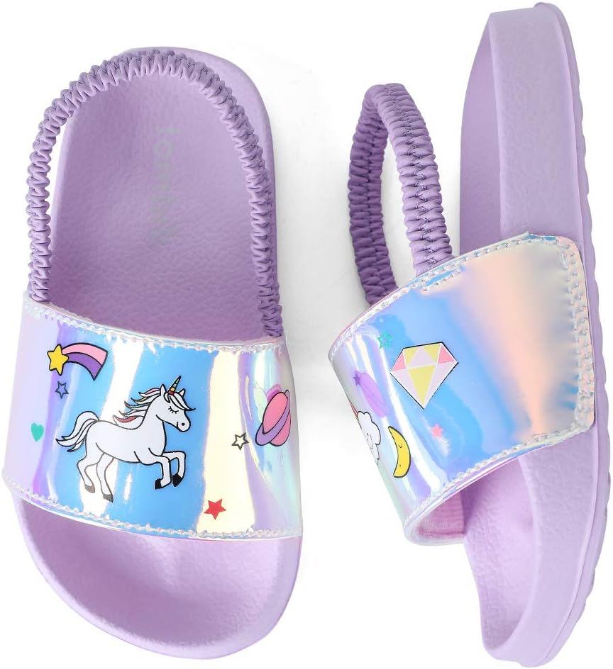 tombikToddler Boys & Girls Beach/Pool Slides Sandals | Kids Water Shoes