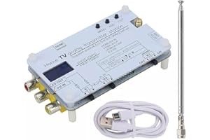 ZEZEFUFU Analog TV Signal Transmitter Wireless RF Signal Converter HDMI RF Modulator Adapter