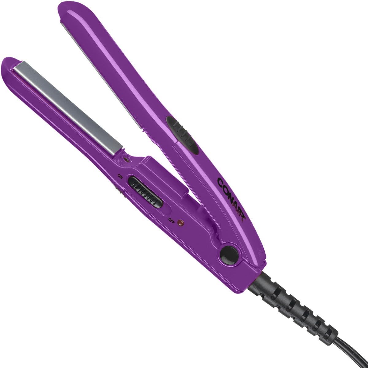 conair hair straightener purple