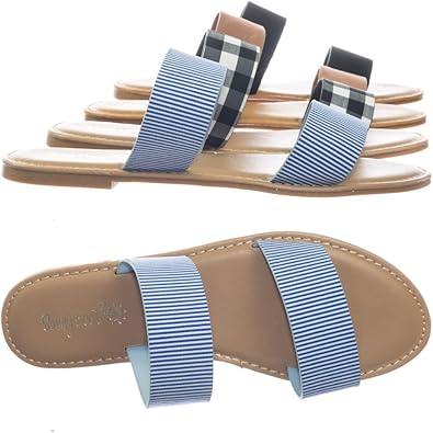 double wide sandals