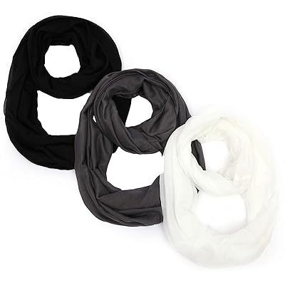 I-29 Styls Lightweight Plain infinity Scarf okanye i-Oblong Scarf yabasetyhini abaSweleyo beMibala yeZipho