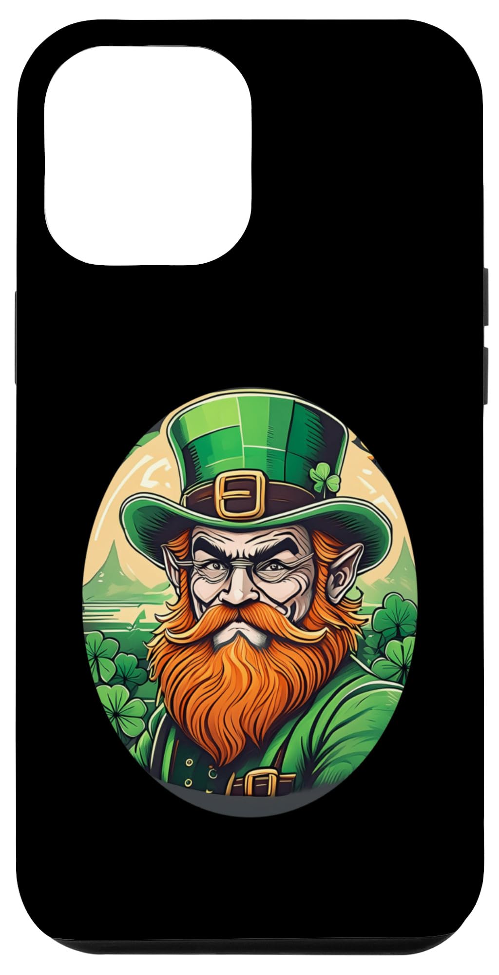 iPhone 14 Pro Max St. Patrick's Day Shamrock St Paddy's Day Leprechaun Case