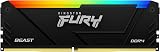 Kingston FURY Beast RGB 8GB DDR4 3600MT/s CL17 DIMM Memory KF436C17BB2A/8