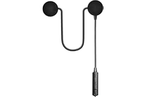 ELIKIDSTO HM-1 Pro Motorcycle Bluetooth Headset with HiFi Stereo Sound,700mAh Battery,Thinnest Helmet Bluetooth Headset Speakers with IPX7 Waterproof,Hand Free,FM,Easy Set Up