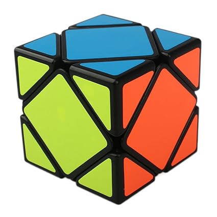Willking Skewb Speed Magic Cube Square Black Puzzle Professional Twist Toy