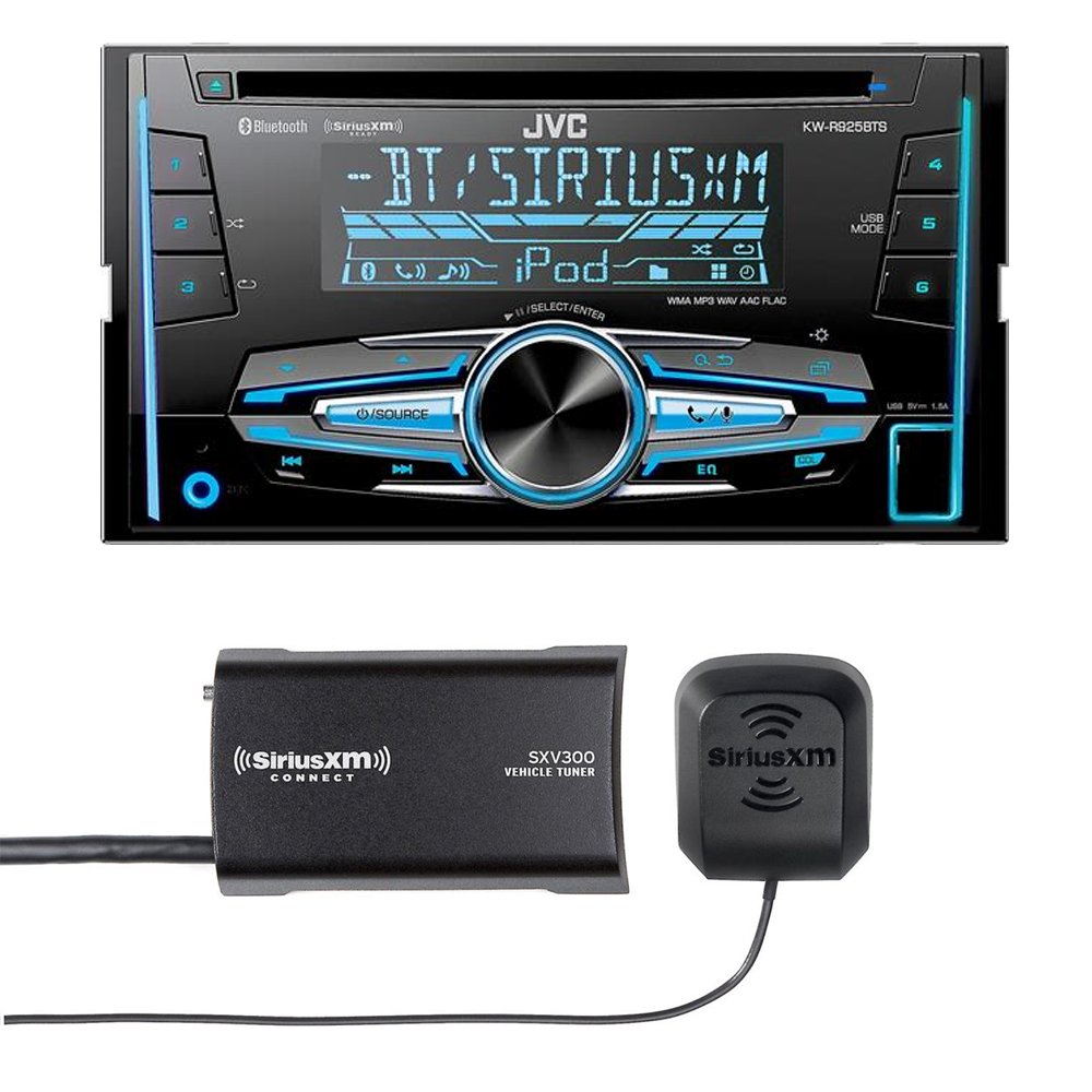 Amazon.com: JVC KW-R920BTS Double DIN Bluetooth In-Dash Car Stereo
