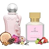 Equivalence Delina Perfume for Women - Roll on Perfum with Long-Lasting Scent and Travel Friendly Size - Luxury Inspired Floral Fragrance for Women - Large Glass Bottle not Included - 50 ml