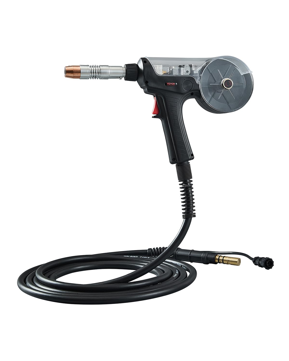 Photo 1 of VEVOR 200Amp Spool Gun with 20FT Cable, Compatible with Hobart lronMan 240 Mig Welders, Suitable for 0.030" and 0.035" Flux Core/Solid/Aluminum Welding Wires