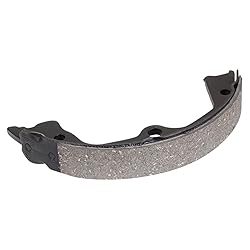 TRQ Rear Parking Brake Shoe Set Compatible with