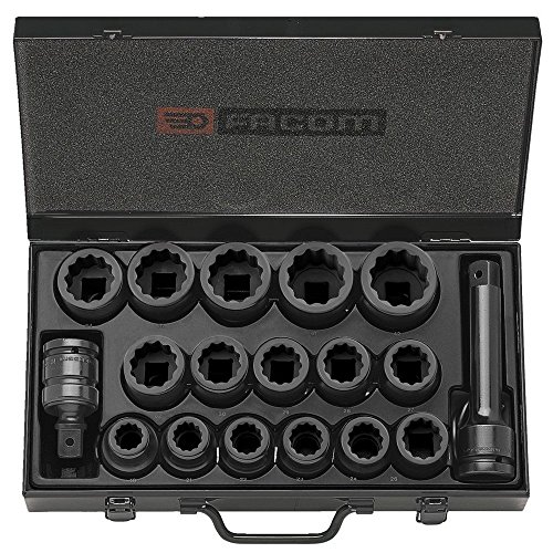 Facom NKD. 500 – Includes 16 Cups 3/4 Impact -12 Faces