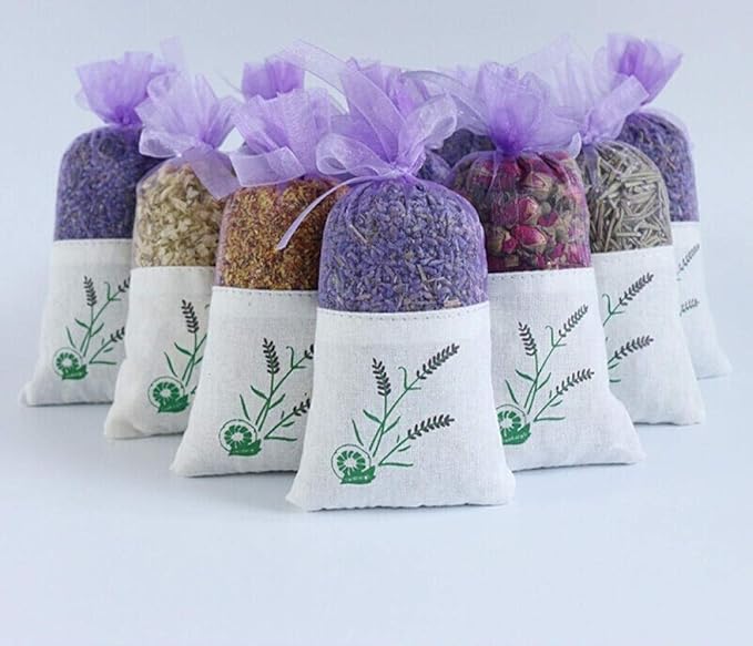 ZJIAN Lavender sachets Lavender bags Osmanthus fragrans lavender dried