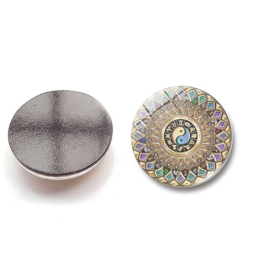 Cinlla imán para nevera, 2 unidades, diseño de mandala, imanes ...