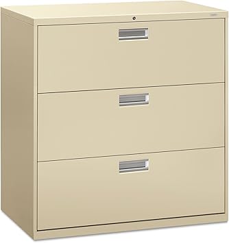 Amazon Com Hon 693ll 600 Series Three Drawer Lateral File 42w X