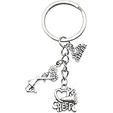 Jueqiba Bag Charm Purse Charms Keychain-Purse Charms for Handbags