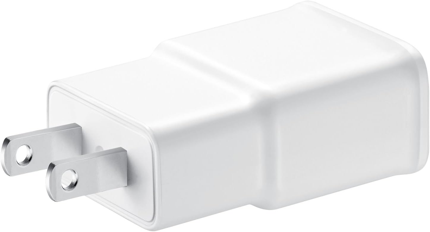 Samsung 2 Amp 21Pin USB Travel Charger for Galaxy Note 3, S5, and other Smartphones - Bulk Packaging - White