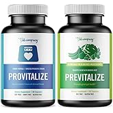 BB Company Slim Gut Bundle | Menopause Prebiotics and Probiotics for Women | Gut Vitamins for Digestive Health | Supports Joint Health & Sexy Midsection | Provitalize & Previtalize | 30 Day Supply