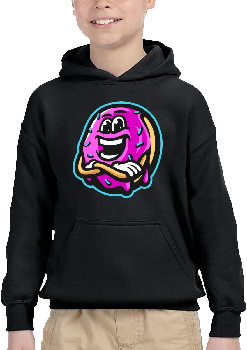 Lesidoit MOREJSTU Unisex Children's Hooded Pocket Sweater