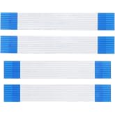 SING F LTD 4PCS Flex Ribbon Cables Compatible with Sony PS5 Console 16 Pin Gamepad Touchpad L1 L2 R1 R2 Flex Cable Replacement Video Games Accessories