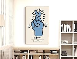 Nationcog Crossed Fingers Poster, Exhibition