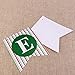 OUNONA Christmas Banner Merry Christmas Bunting Flags for Party Home Decor,Including 15 Pcs