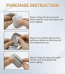 Alquar for All-New Echo Buds(2023 Release) Case