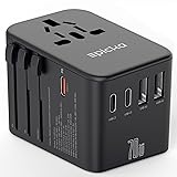 EPICKA Universal Travel Adapter, GaN International