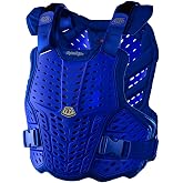 Troy Lee Designs Motocross Motorcycle Dirt Bike Chest and Back Protector for Youth, Rockfight (Blue)