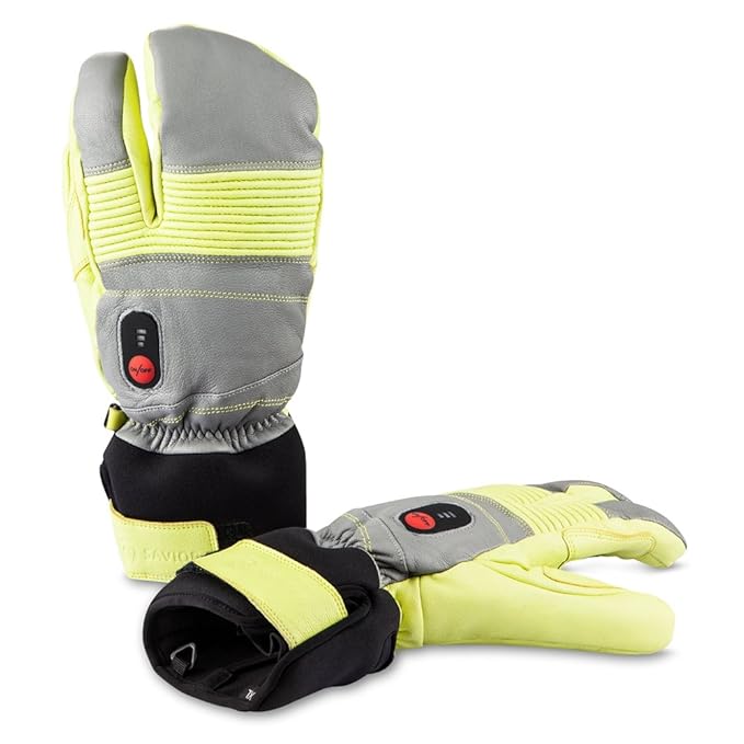 SAVIOR beheizte Handschuhe mit wiederaufladbare Lithium-Ionen-Batterie Beheizt für Männer und Frauen, warme Handschuhe für da