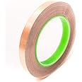 Bertech Copper Foil Tape with Conductive Adhesive, 1/4 Inch x 36 Yards