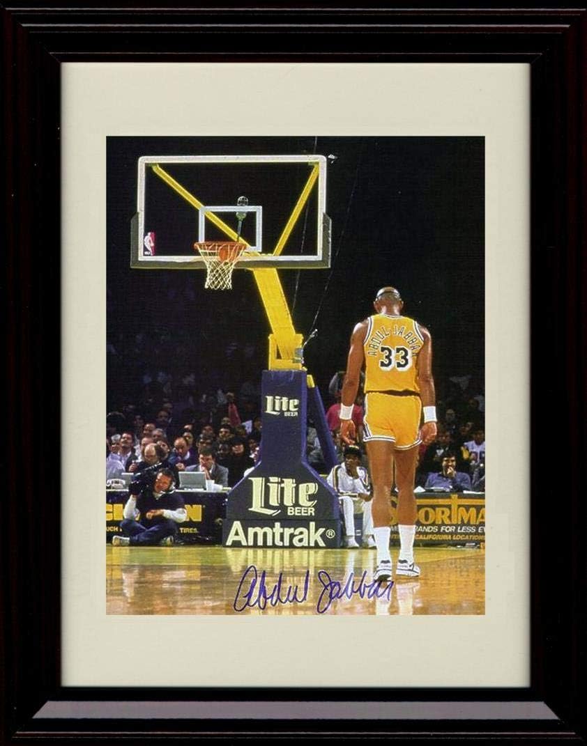 kareem abdul jabbar autographed basketball