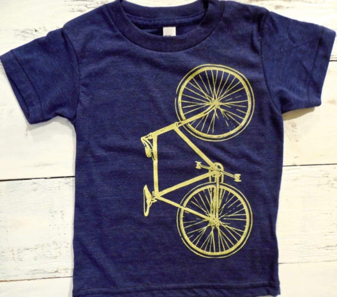 Bike toddler shirt. Bicycle toddler t-shirt. Bike kids shirt.