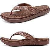 KuaiLu Womens Flip Flops Ladies Yoga Mat Comfortable Walking Thong Sandals With Plantar Fasciitis Arch Support Slip On Indoor Outdoor For Summer